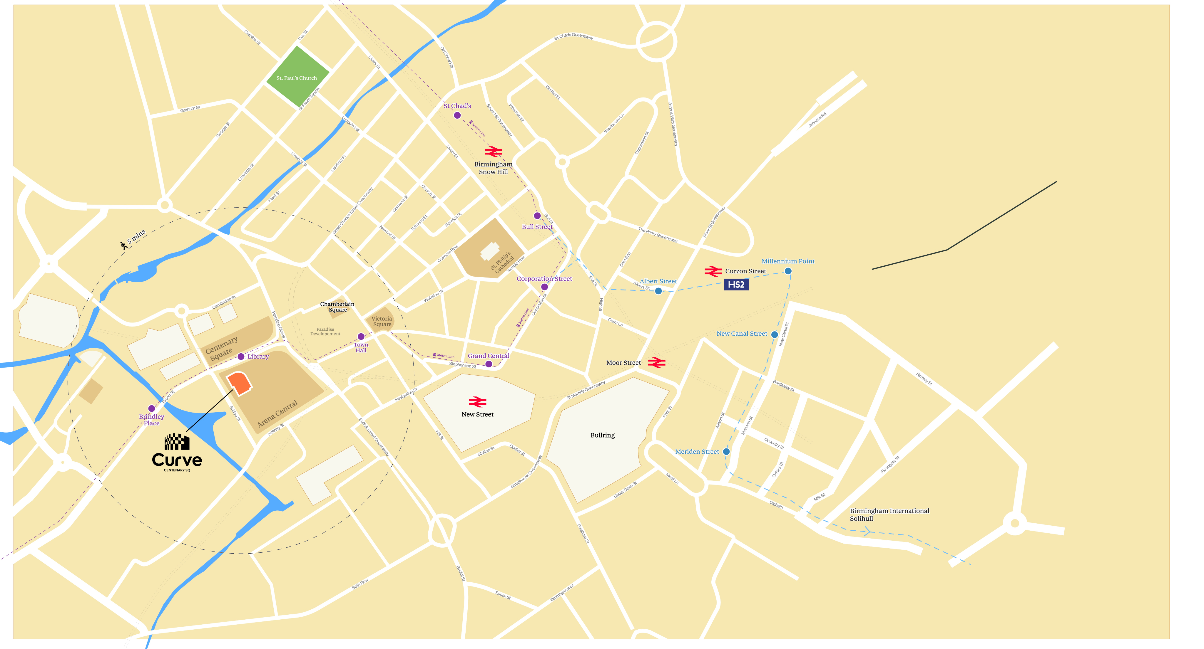 Map of Food & Beverages